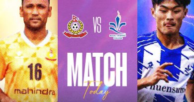 झापा गोल्डकपमा आज सशस्त्र प्रहरीको एपिएफ र भुटानको रोयल थिम्पु कलेज