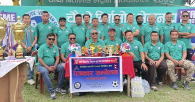 विर्तामोड भेट्रान फुटबल प्रतियोगिता बैशाख १४ देखी