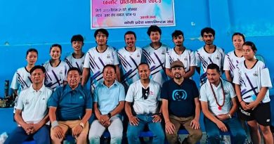 कोशी प्रदेशले गर्यो ४२औं राष्ट्रिय ब्याडमिन्टन प्रतियोगिताको लागि खेलाडी बिदाइ